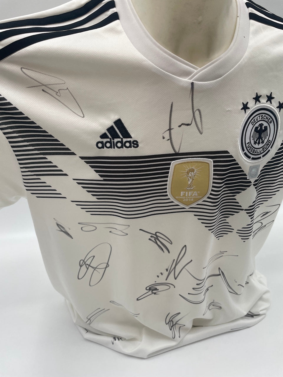 Deutschland Trikot 2018 Teamsigniert Autogramm Fußball DFB Adidas COA XL