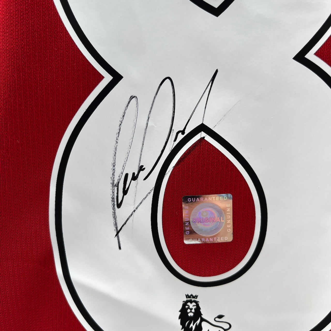 Arsenal London Trikot Mikel Arteta signiert Autogramm Puma 40