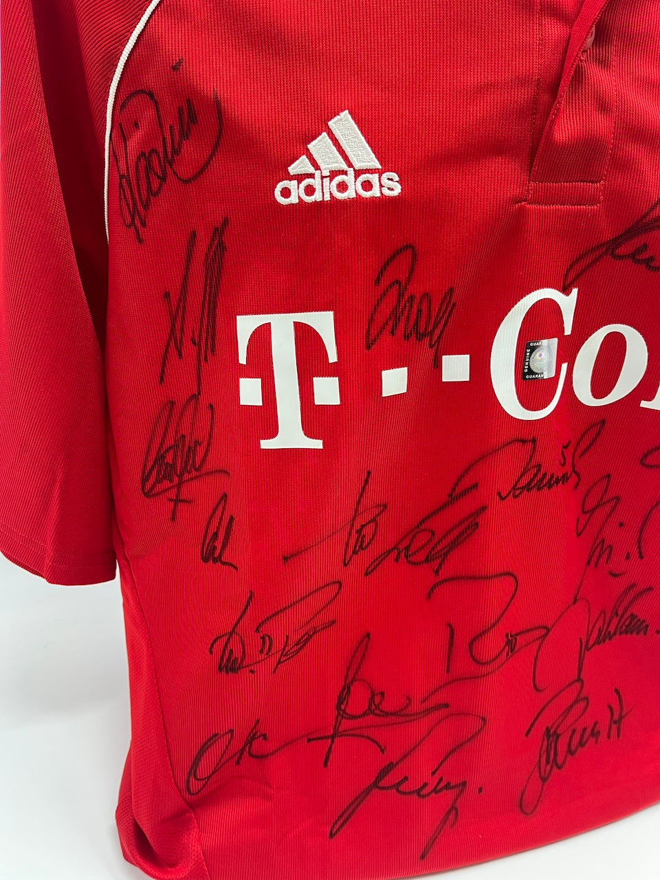 Bayern Munich Trikot 2005/2006 team signed autograph COA adidas XL