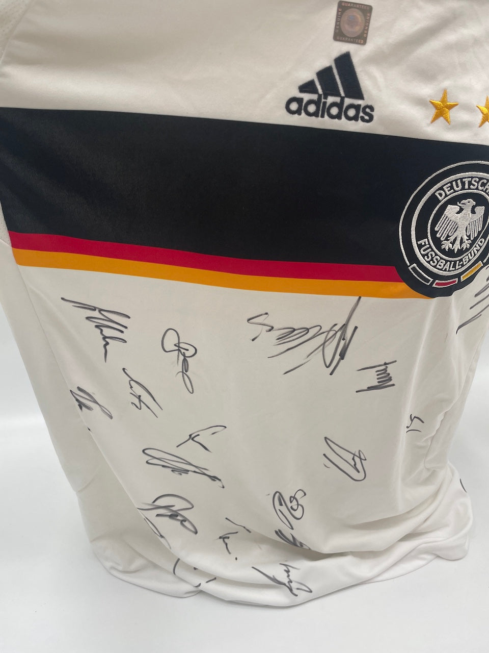 Deutschland Trikot EM 2008 Teamsigniert Autogramm Fußball DFB Adidas Neu XL