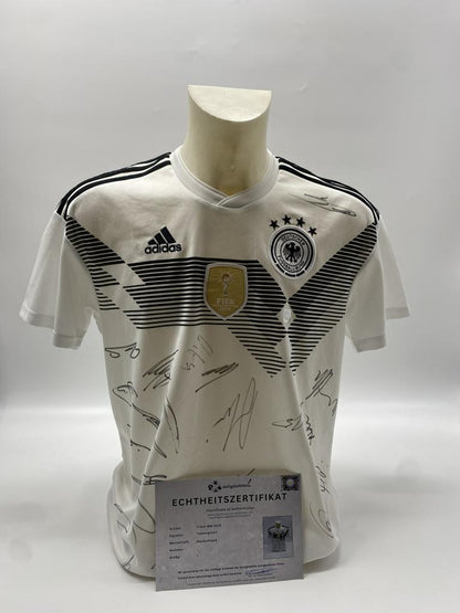 Germany Jersey World Cup 2018 Team Signed DFB Adidas L