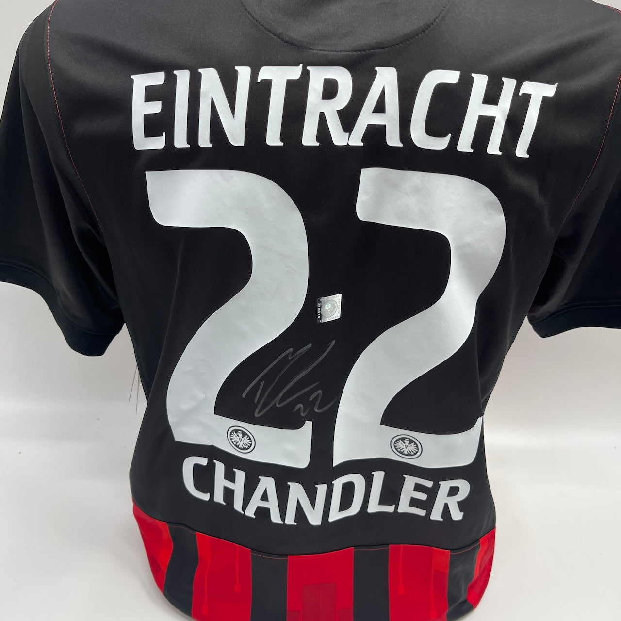 Eintracht Frankfurt Trikot Timothy Chandler signiert Autogramm Nike neu M