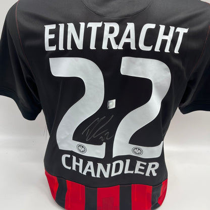 Eintracht Frankfurt Trikot Timothy Chandler signiert Autogramm Nike neu M