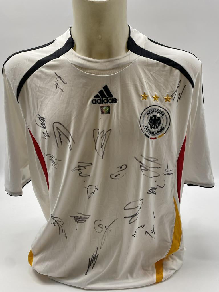 Deutschland Trikot WM 2006 Teamsigniert DFB XL Adidas