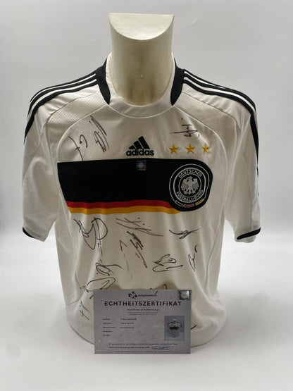 Deutschland Trikot EM 2008 Teamsigniert DFB Adidas L