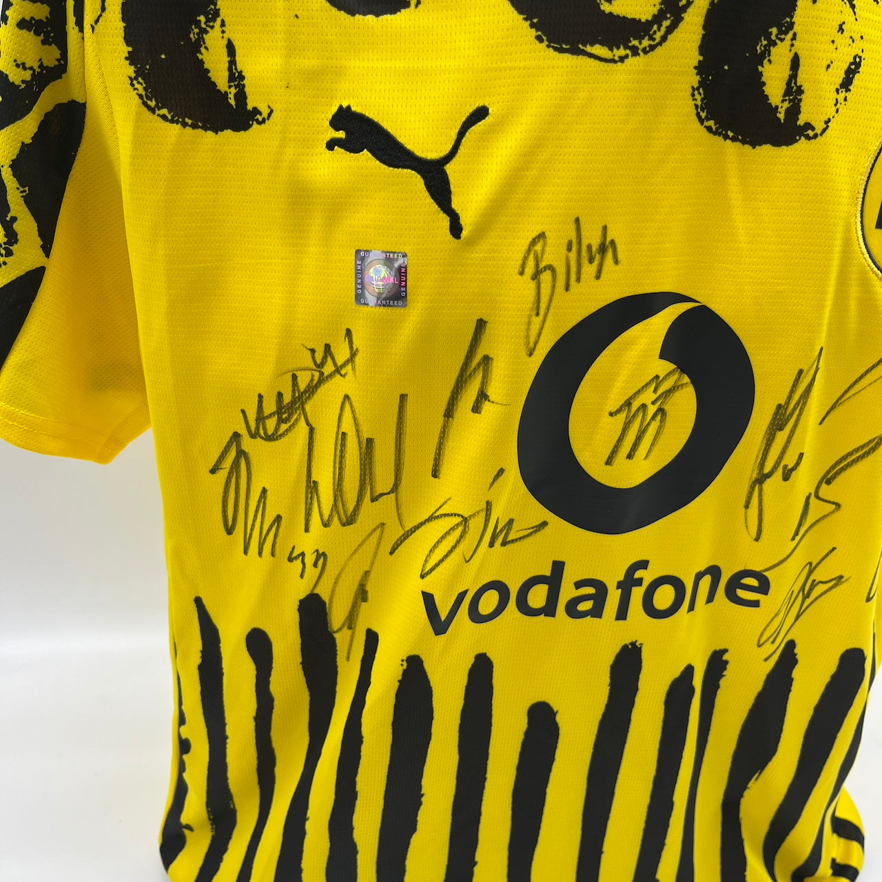 BVB Trikot 2025 Teamsigniert Borussia Dortmund Puma L