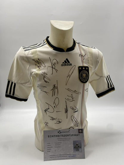 Deutschland Trikot WM 2010 Teamsigniert DFB Adidas M