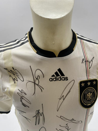 Deutschland Trikot WM 2010 Teamsigniert DFB Adidas M