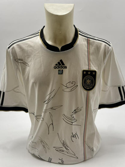 Deutschland Trikot WM 2010 Teamsigniert DFB Adidas XL