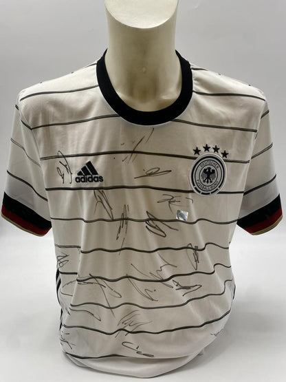 Germany Jersey Euro 2020/2021 Team Signed DFB Adidas XL