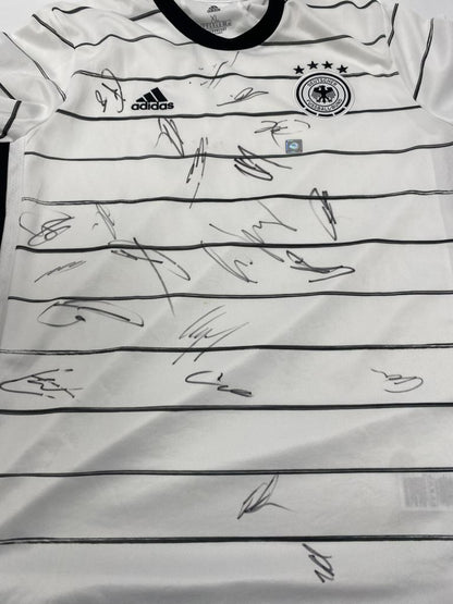 Germany Jersey Euro 2020/2021 Team Signed DFB Adidas XL