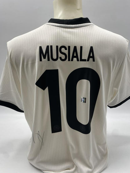 DFB Trikot Jamal Musiala signiert COA Deutschland Autogramm Adidas XL