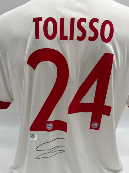 Bayern München Trikot Corentin Tolisso signiert Adidas COA Unterschrift L