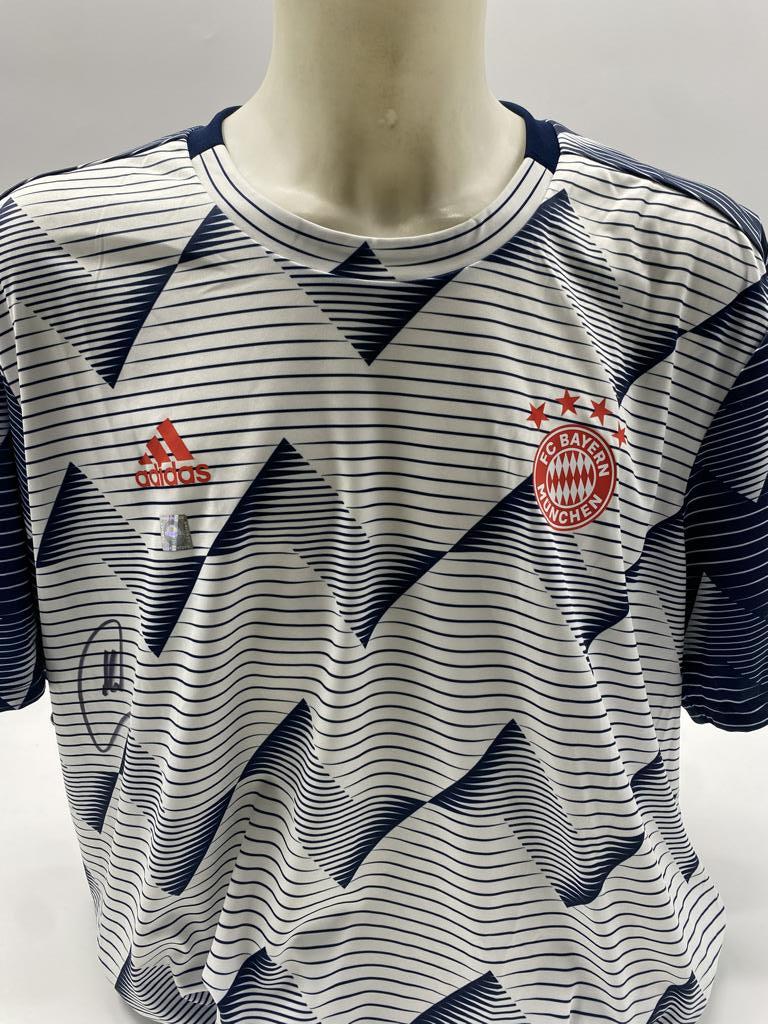 Bayern München Shirt Manuel Neuer signiert Autogramm Adidas 3XL
