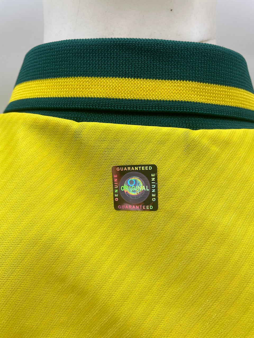 Brasilien Trikot 1996 Teamsigniert COA Fußball Umbro Brasil Autogramm XL