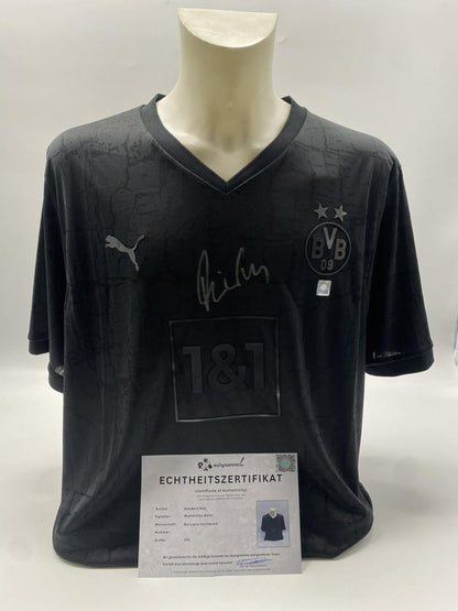 Borussia Dortmund special edition jersey signed by Maximilian Beier, autographed by Puma BVB XXL