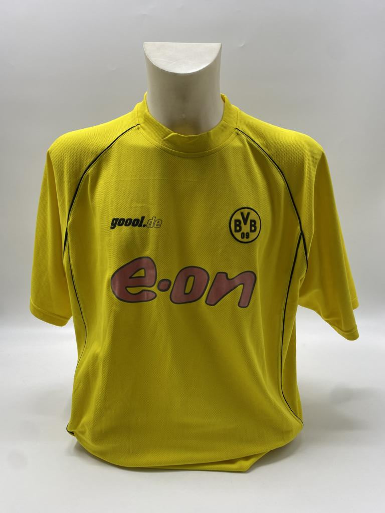 BVB jersey 2002/2003 team signed Borussia Dortmund COA Gool L
