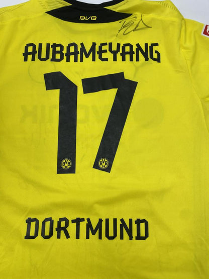 BVB Trikot 2013/2014 Teamsigniert Borussia Dortmund COA Puma 3XL