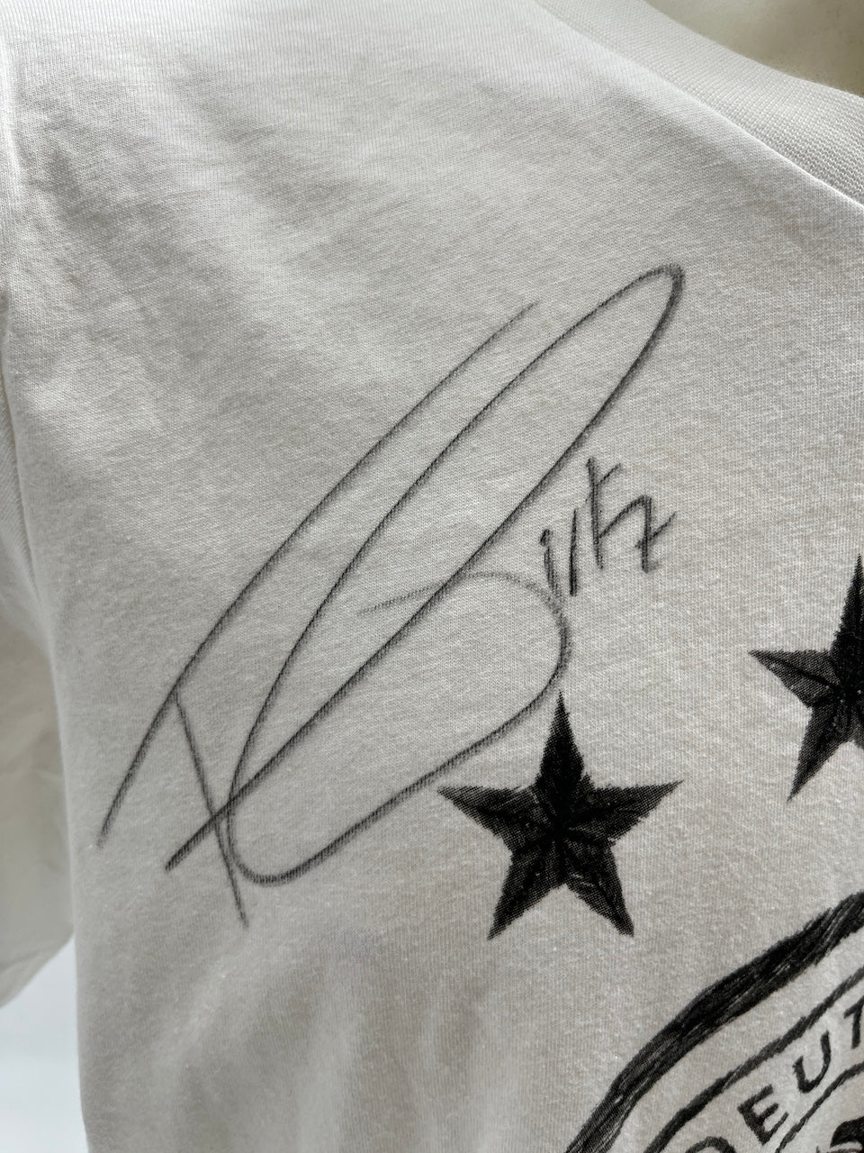 DFB T-Shirt persönlich signiert von Toni Kroos und Florian Wirtz Autogramm M
