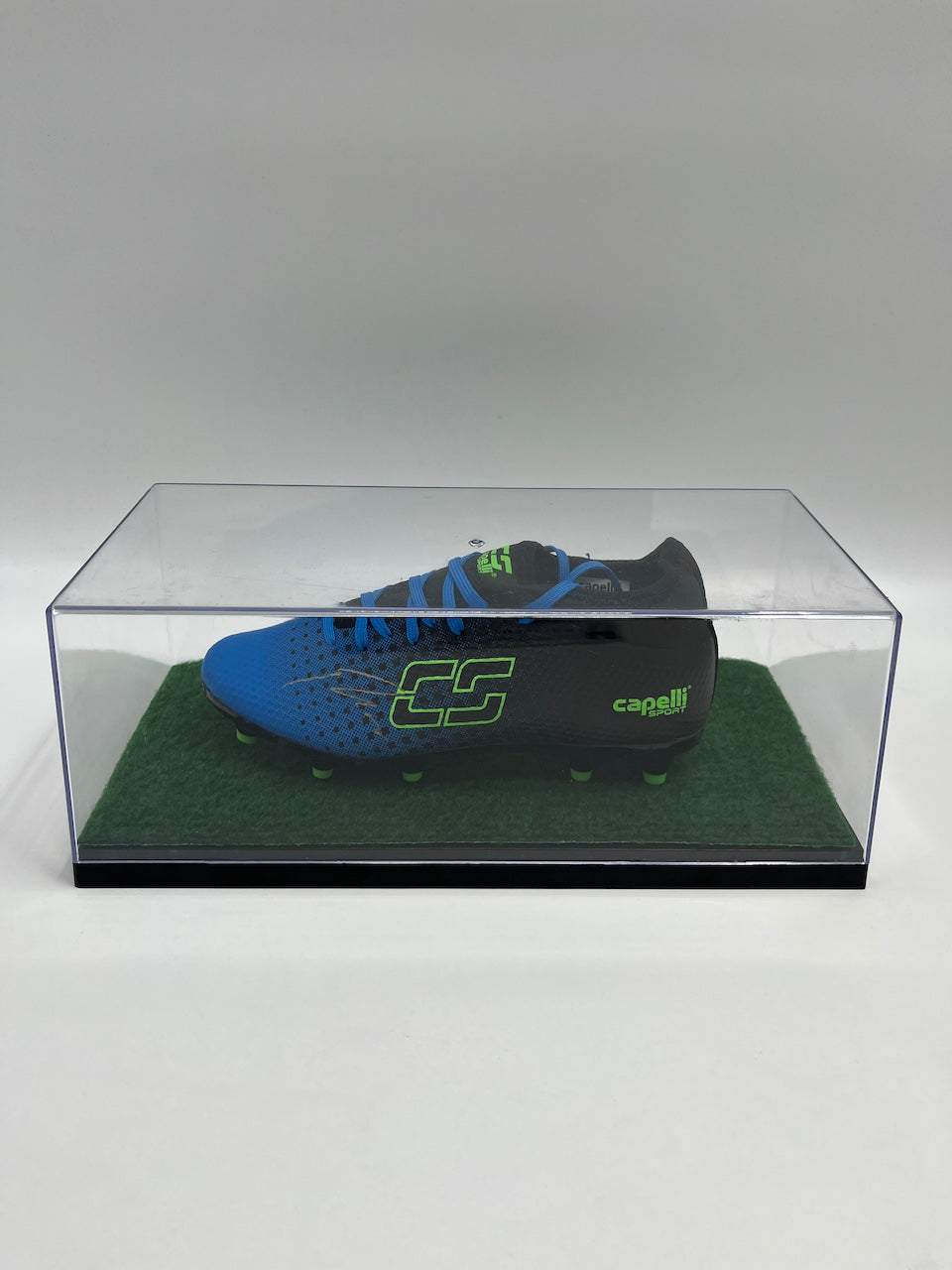 Fußballschuh Felix Passlack signiert Fußball Bundesliga Capelli