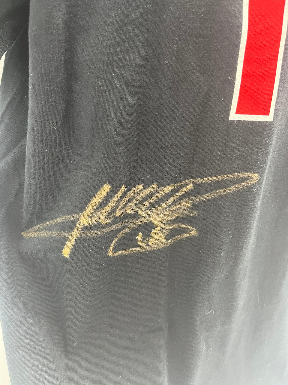 Bayern Munich T-shirt with Miroslav Klose's autographs, Adidas COA XL