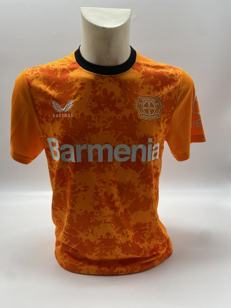 Bayer Leverkusen Trikot Matěj Kovář signiert Autogramm Castore S
