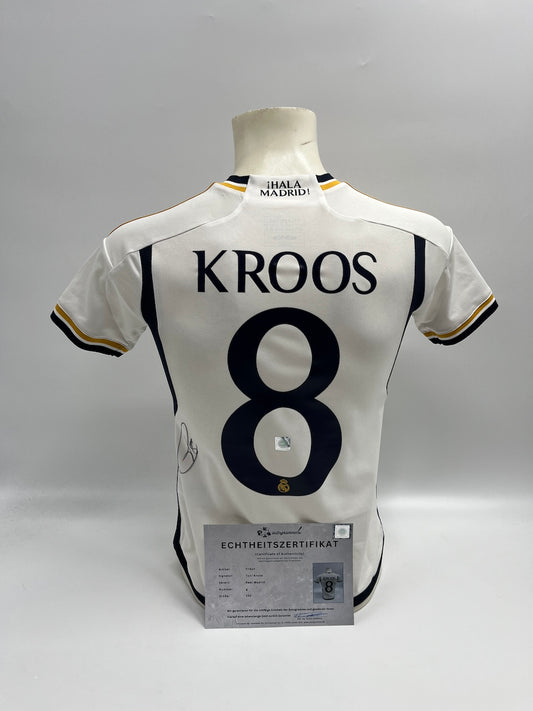 Real Madrid Trikot Toni Kroos signiert Adidas La Liga COA 152