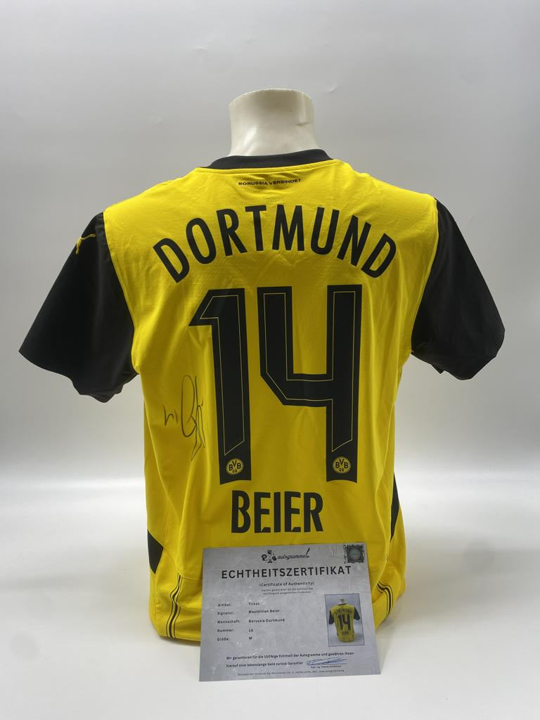 Borussia Dortmund Authentic Trikot Maximilian Beier signiert BVB neu Puma M