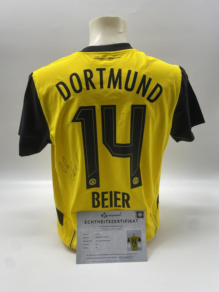 Borussia Dortmund Authentic Trikot Maximilian Beier signiert BVB neu Puma M