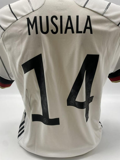 DFB jersey Jamal Musiala signed Adidas COA Germany Autograph M