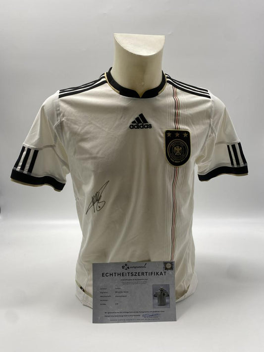 DFB Trikot Miroslav Klose signiert Adidas COA Deutschland Autogramm 176
