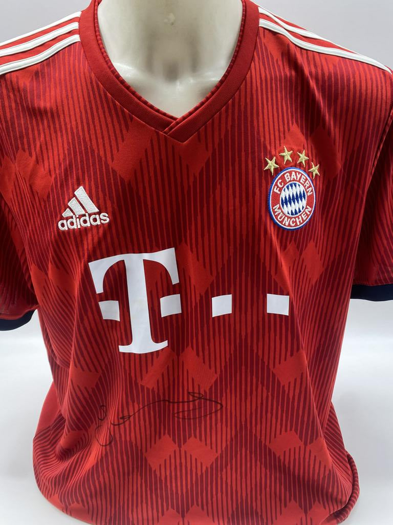 Bayern München Trikot Gianluca Gaudino signiert Autogramm Adidas COA XL