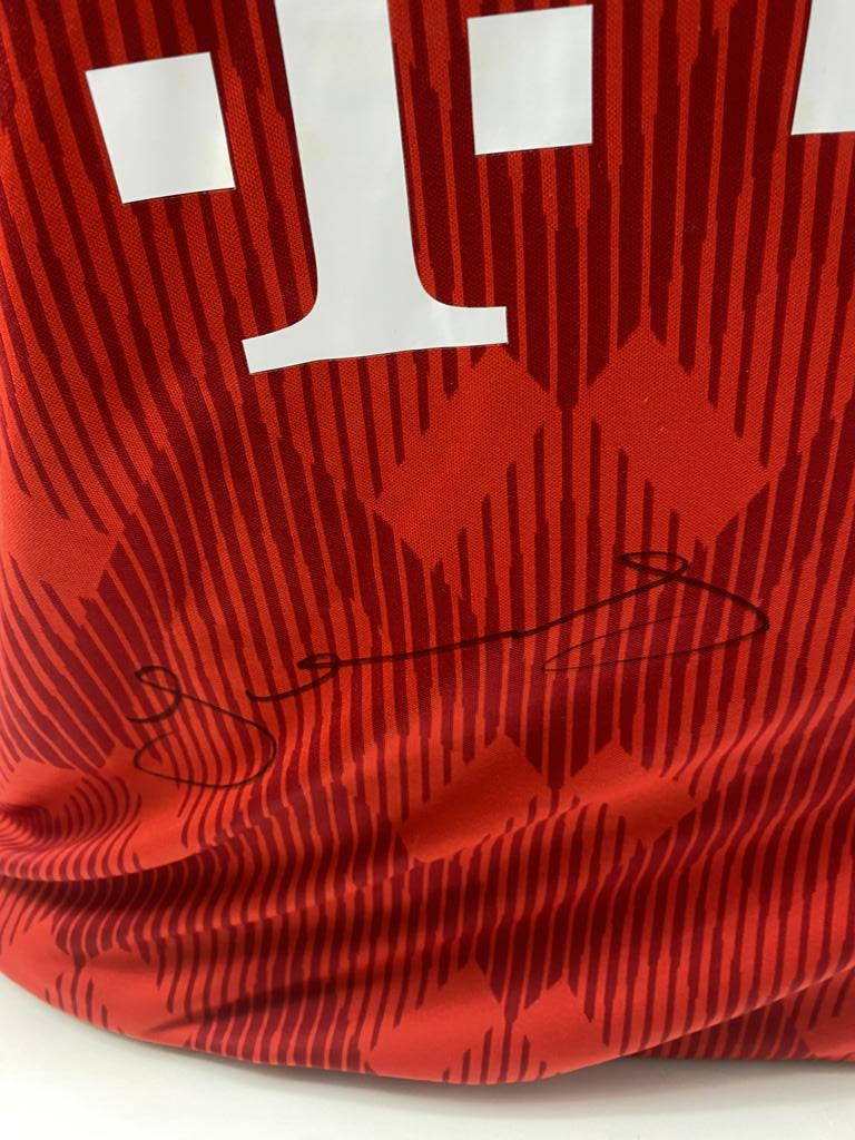 Bayern München Trikot Gianluca Gaudino signiert Autogramm Adidas COA XL