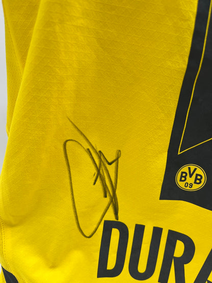 Matchworn Dortmund Trikot getragen und signiert von Julien Duranville 25.01.2025