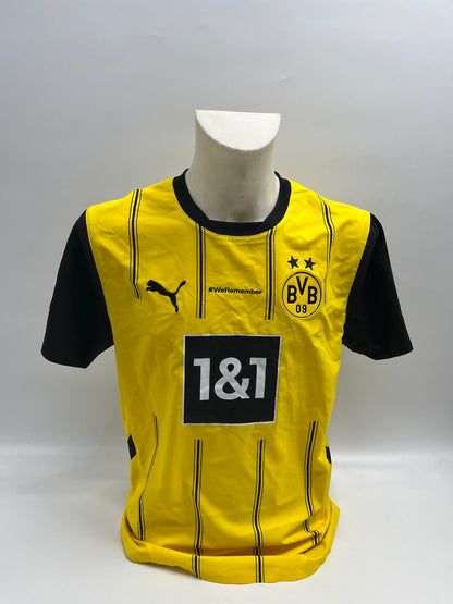 Matchworn Dortmund Trikot getragen und signiert von Julien Duranville 25.01.2025