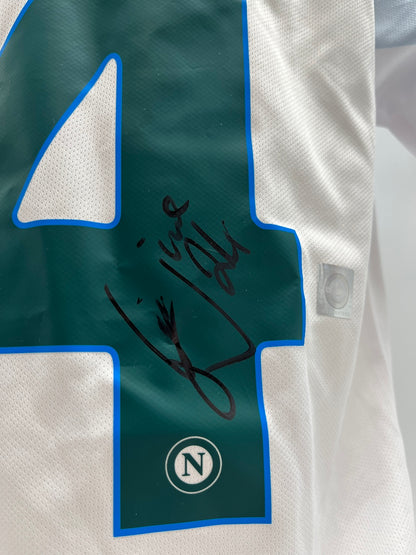 SSC Neapel Trikot Lorenzo Insigne signiert Italien Autogramm Fußball XL