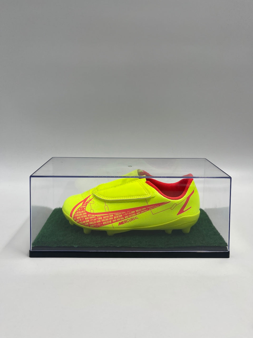 Fußballschuh Vitrine Klein bis Schuhgröße 35