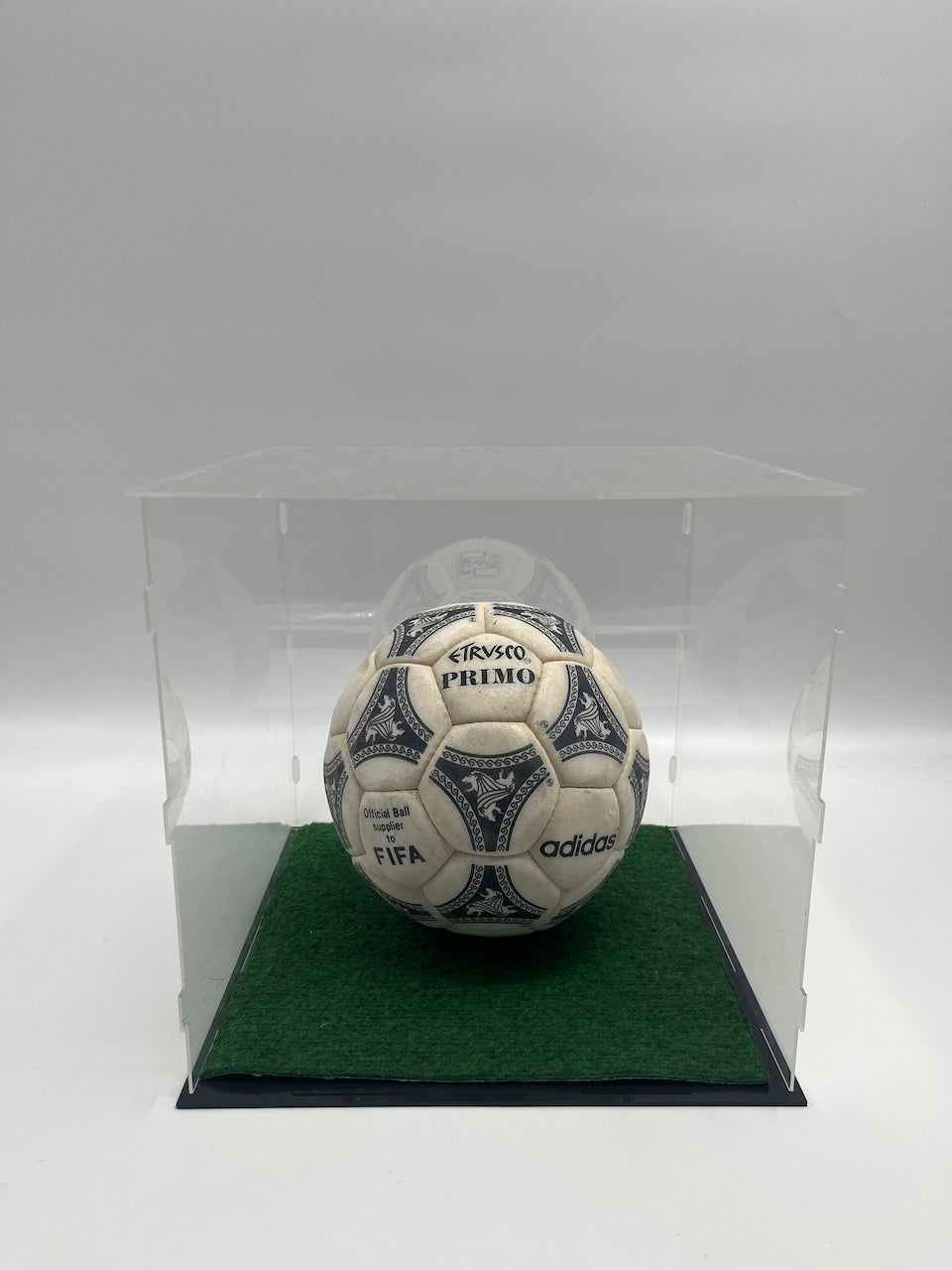 Fußball Acryl Vitrine 30 x 30 x 30cm