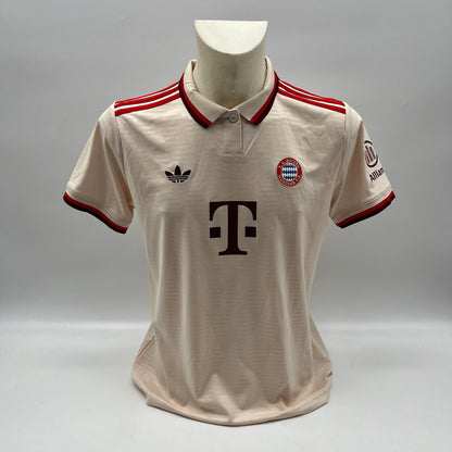 Bayern München Damentrikot Michael Olise signiert Autogramm Adidas COA L