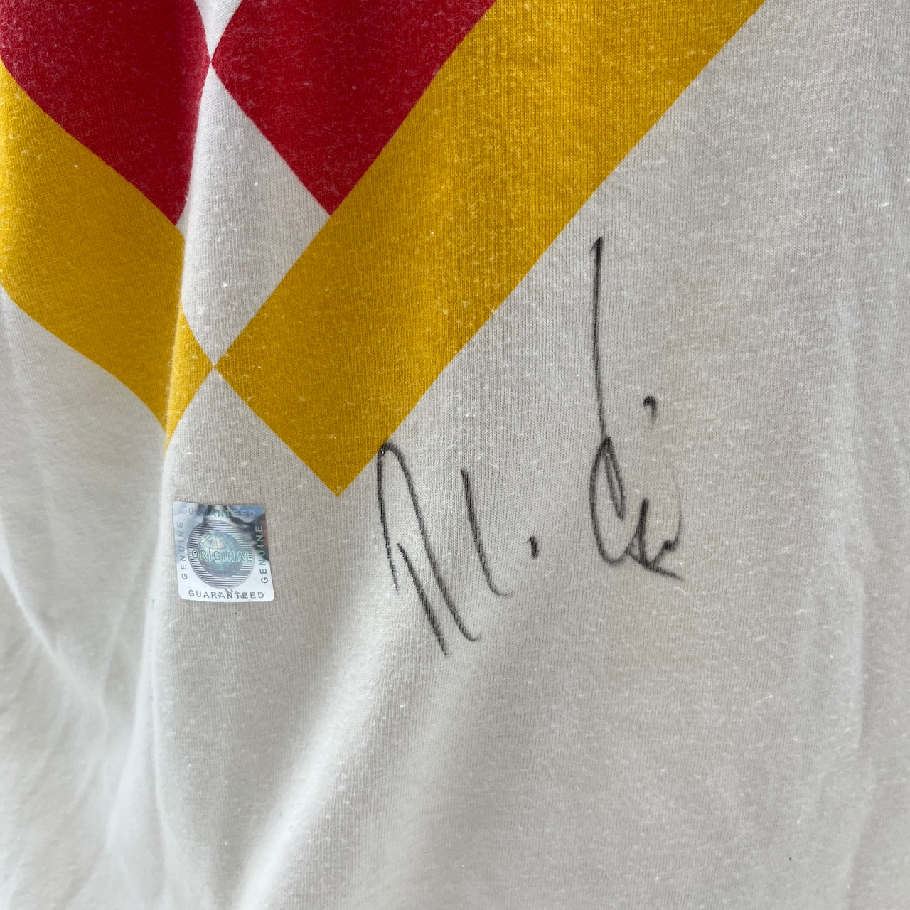 DFB Shirt Rudi Völler signiert Autogramme Adidas COA L