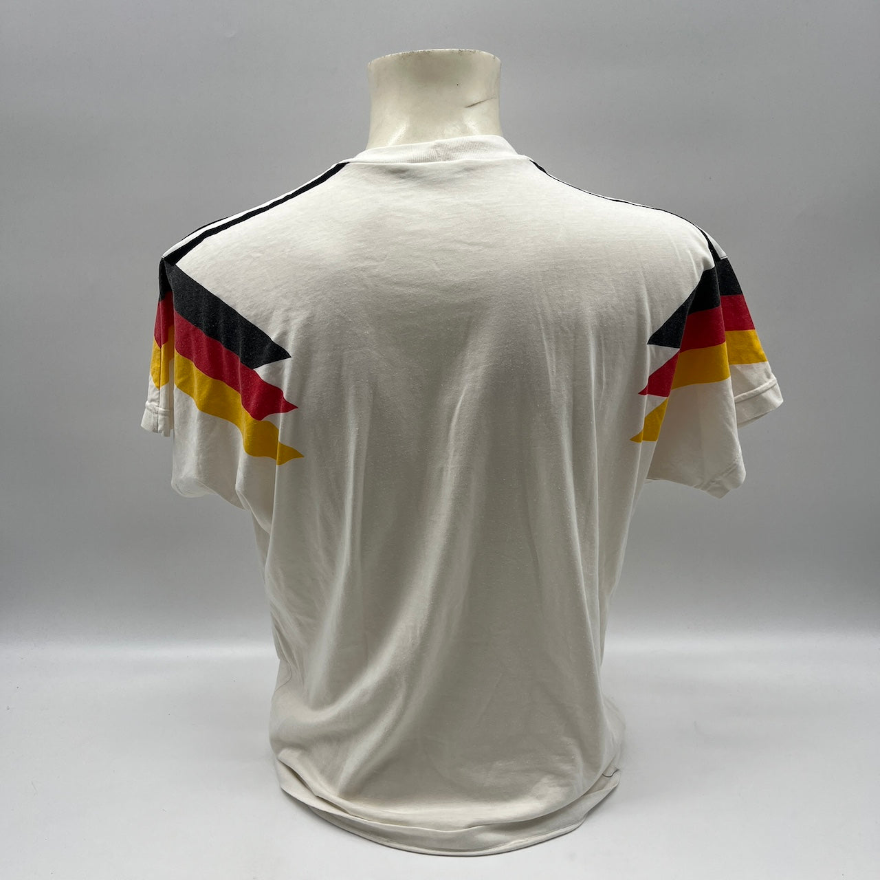 DFB Shirt Rudi Völler signiert Autogramme Adidas COA L