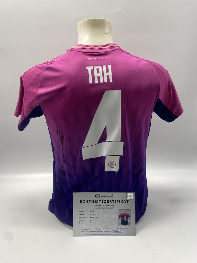 DFB jersey Jonathan Tah signed autograph Adidas COA M