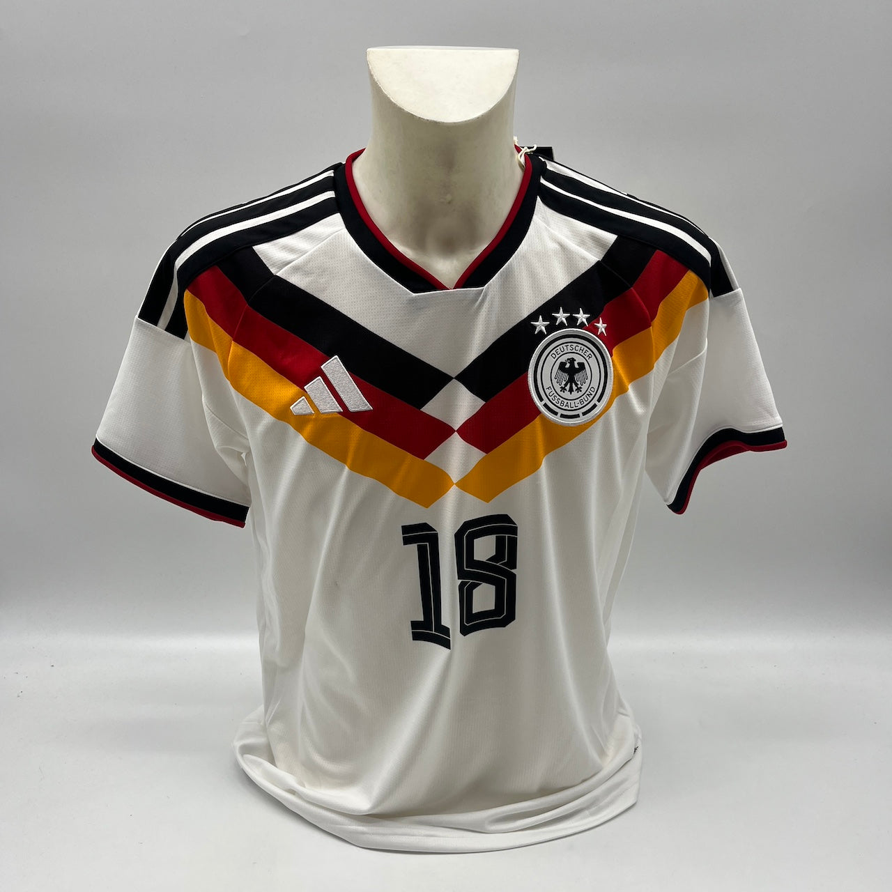 DFB Trikot Nathaniel Brown signiert Autogramme Adidas COA neu L