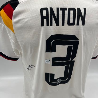 DFB Trikot Waldemar Anton signiert Autogramme Adidas COA neu M