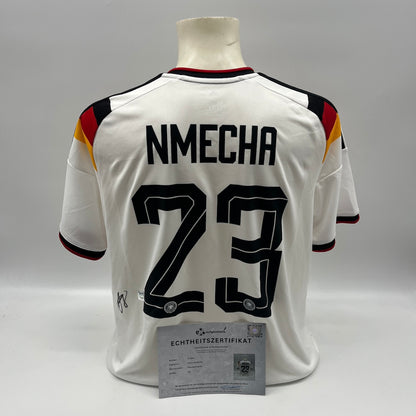 DFB Trikot Felix Nmecha signiert Autogramme Adidas COA neu XL