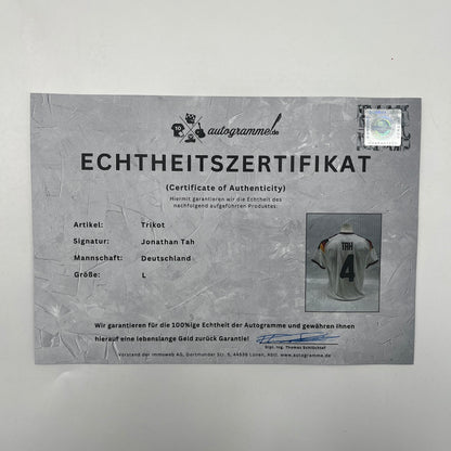 DFB Trikot Jonathan Tah signiert Autogramme Adidas COA neu L