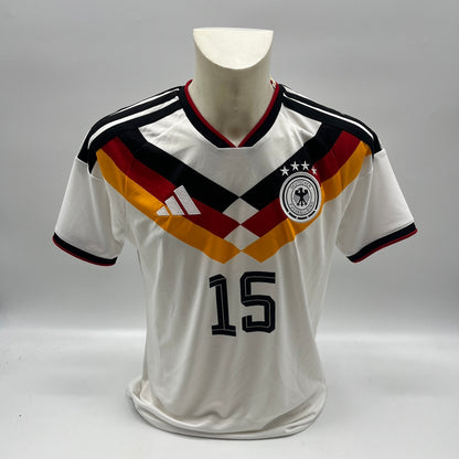 DFB Trikot Nico Schlotterbeck signiert Autogramme Adidas COA neu L