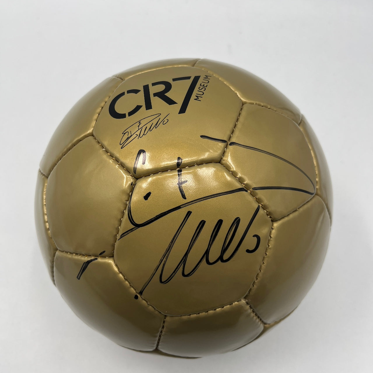 Fußball Cristiano Ronaldo signiert Portugal Real Madrid Autogramm CR7