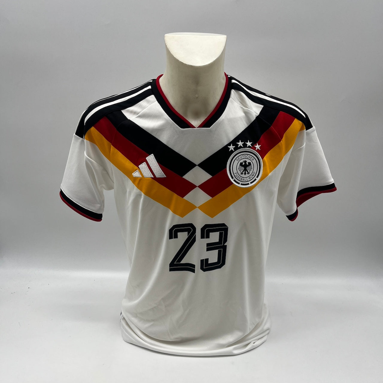 DFB Trikot WM 2026 Felix Nmecha signiert Autogramme Adidas COA neu M