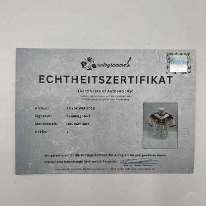 Deutschland Trikot WM 2026 Teamsigniert DFB Adidas L